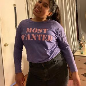 Most wanted long sleeve